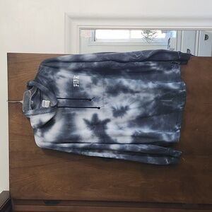 VS PINK TIE DYE MOCK NECK PULLOVER